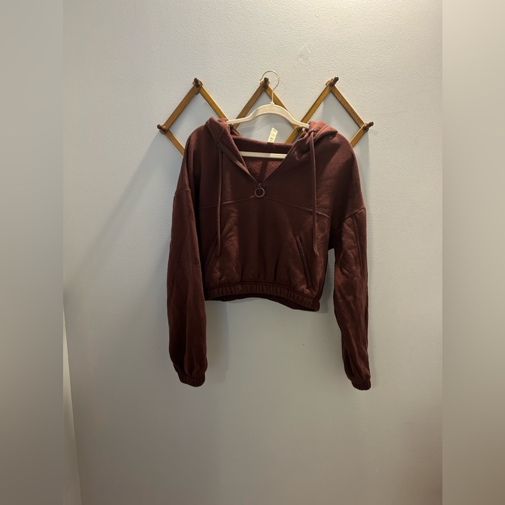 ALO Yoga Refresh Stadium Half Zip Hoodie